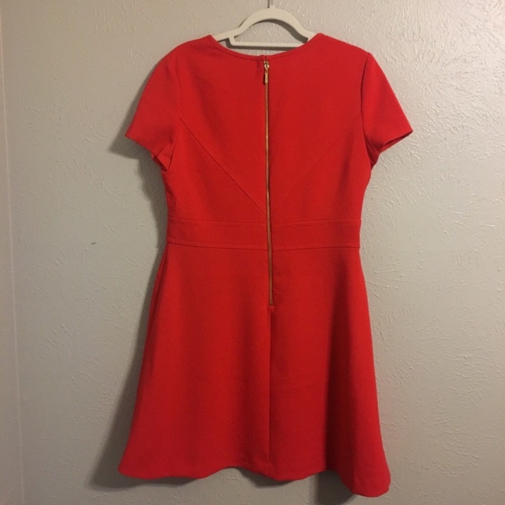 Eliza J Red Fit & Flare Dress - Picture 4 of 8